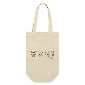 Coordinates: La Spezia, Italy - Gift Bag for Bottles - nature - Front