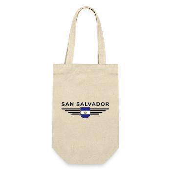 San Salvador T-Shirt Design - Gift Bag for Bottles - nature - Front