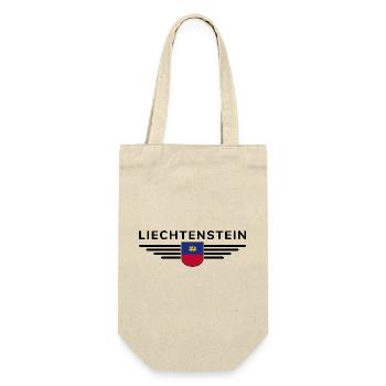 Conception de t-shirt Liechtenstein pour les fans - Sac à bouteille - nature - Devant