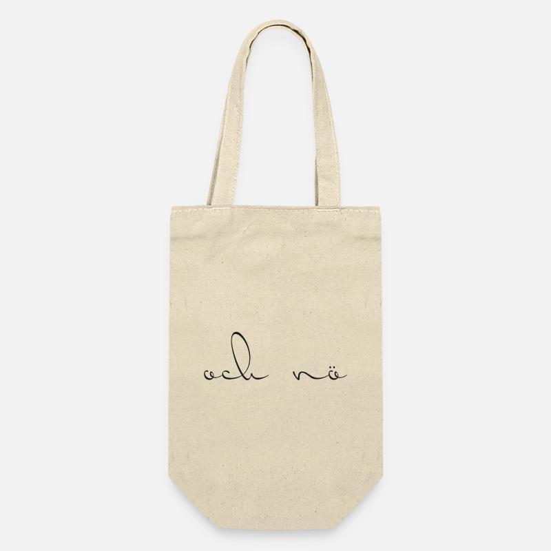 och nö - Sac à bouteille - nature