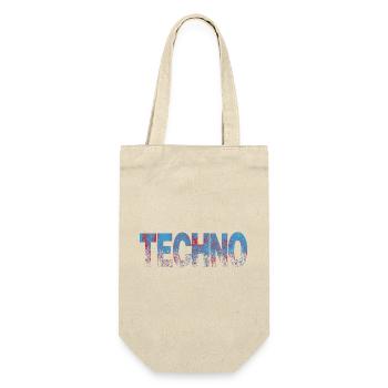 Techno Texte en difficulté Art - Sac à bouteille - nature - Devant