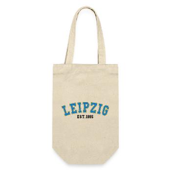Leipzig Est. 1995 - Gift Bag for Bottles - nature - Front
