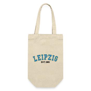 Leipzig Est. 1985 - Gift Bag for Bottles - nature - Front