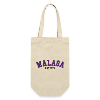 Malaga Est. 1975 - Gift Bag for Bottles - nature - Front