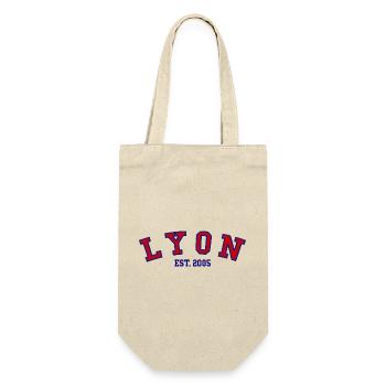 Lyon Est. 2005 - Geschenkbeutel für Flaschen - Natur - Vorne
