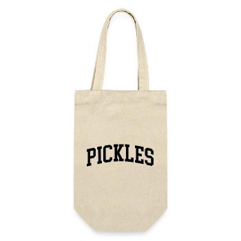 Pickle College University Pickles - Gift Bag for Bottles - nature - Front