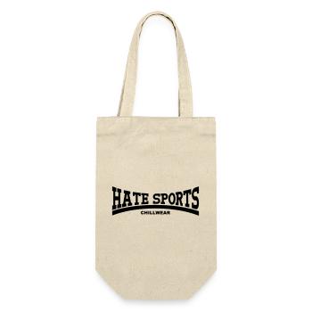 Hate Sports Chillwear - Geschenkbeutel für Flaschen - Natur - Vorne