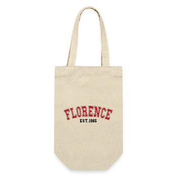 Florence Fondée en 1965 - Sac à bouteille - nature - Devant