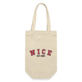 Nice Est. 2005 - Gift Bag for Bottles - nature - Front
