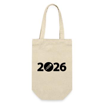 Écrivain 2026, Étudiant 2026, Étudiant 2026 - Sac à bouteille - nature - Devant