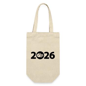 Bonjour, amitié 2026 - Sac à bouteille - nature - Devant