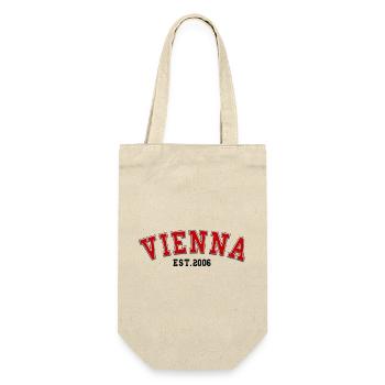 Vienna Est. 2006 - Gift Bag for Bottles - nature - Front
