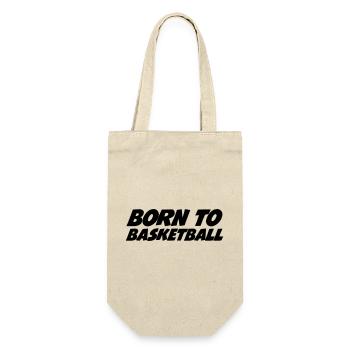 Born for Basketball - Gift Bag for Bottles - nature - Front