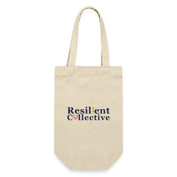 Resilient Collective Logo - Gift Bag for Bottles - nature - Front