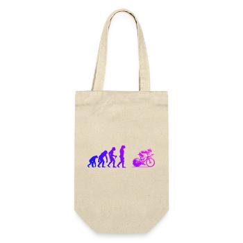 Attention aux fans de vélo de route, déclaration simple - Sac à bouteille - nature - Devant