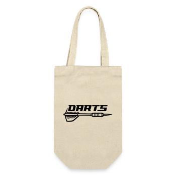 Dart Darts - Gift Bag for Bottles - nature - Front
