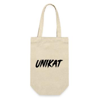 unikat - Geschenkbeutel für Flaschen - Natur - Vorne