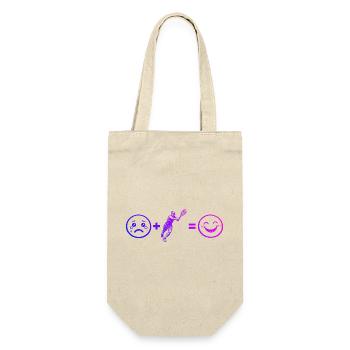 Idée cadeau pour un tennis avec tennis - Sac à bouteille - nature - Devant