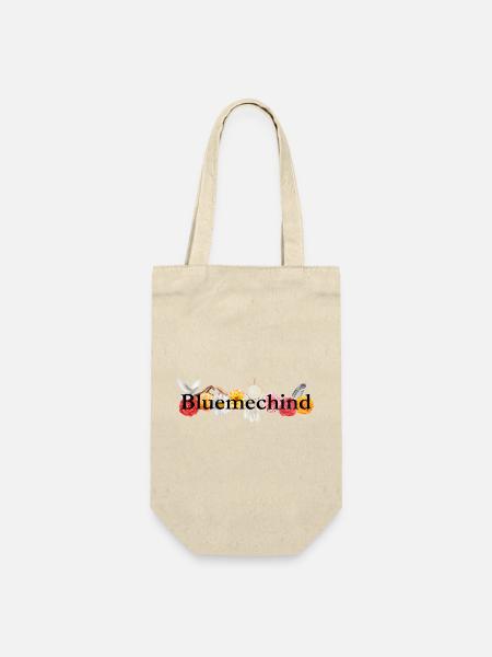 Bluemechind - Geschenkbeutel für Flaschen - Natur