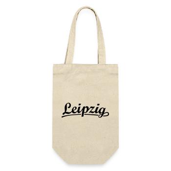 Leipzig Classic - Geschenkbeutel für Flaschen - Natur - Vorne