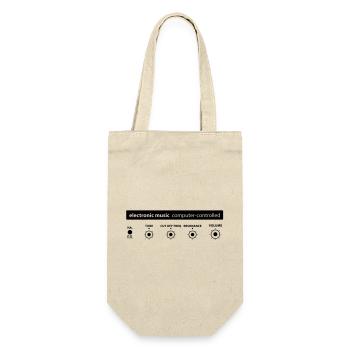 electronic music - Gift Bag for Bottles - nature - Front