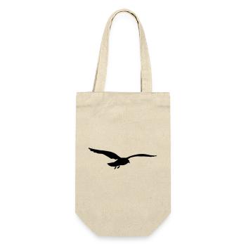 fliegende möwe vogel strand - Geschenkbeutel für Flaschen - Natur - Vorne
