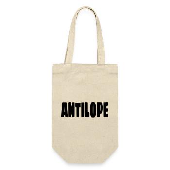 Antilope. Humour en fauteuil roulant # - Sac à bouteille - nature - Devant