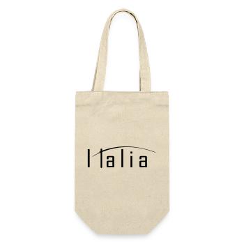 Italia - Geschenkbeutel für Flaschen - Natur - Vorne