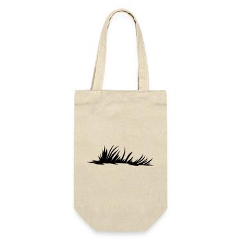 wiese meadow - Geschenkbeutel für Flaschen - Natur - Vorne