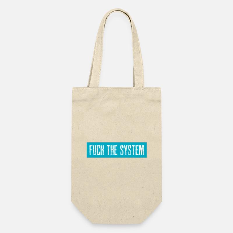 Fuck le système - Sac à bouteille - nature