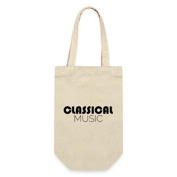classical music symbol klassische musik Musik icon - Geschenkbeutel für Flaschen - Natur - Vorne