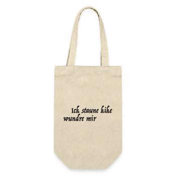 Je suis étonné que le kike m’ait blessé - Sac à bouteille - nature - Devant