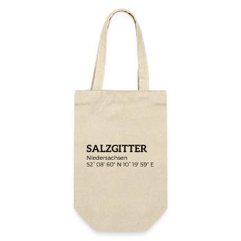 Salzgitter Lower Saxony coordinates - Gift Bag for Bottles - nature - Front
