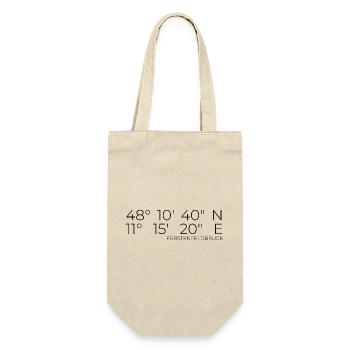Coordinates Fürstenfeldbruck - Gift Bag for Bottles - nature - Front