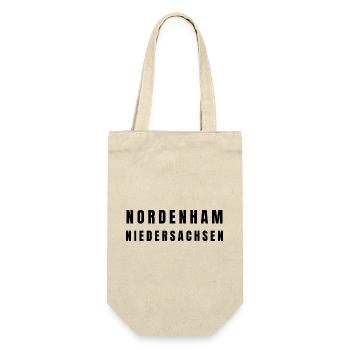 Nordenham, Lower Saxony - Gift Bag for Bottles - nature - Front