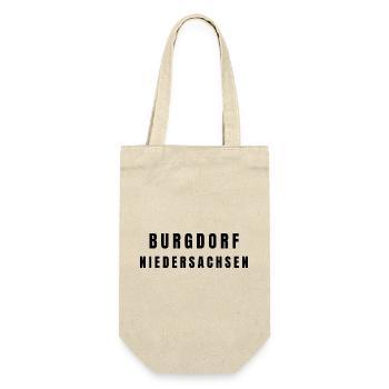 Burgdorf, Lower Saxony - Gift Bag for Bottles - nature - Front