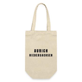 Aurich, Lower Saxony - Gift Bag for Bottles - nature - Front