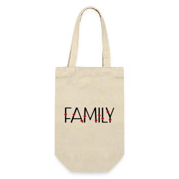 Family - Gift Bag for Bottles - nature - Front