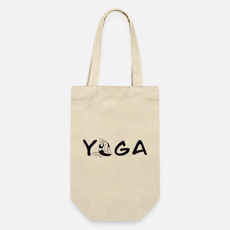 Yoga Pose - Sac à bouteille - nature