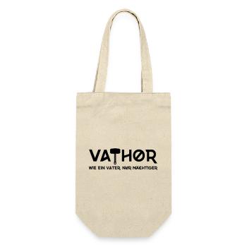 Vathor - Like a father, only more powerful - Gift Bag for Bottles - nature - Front