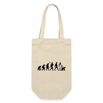 Enterrement de vie de garçon Evolution - Sac à bouteille - nature - Devant