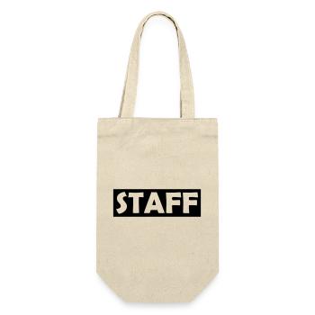 Staff - Gift Bag for Bottles - nature - Front