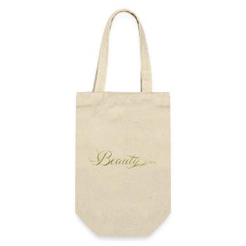 Beauty Lettering Nature Design - Gift Bag for Bottles - nature - Front