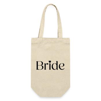 Mariée - Sac à bouteille - nature - Devant