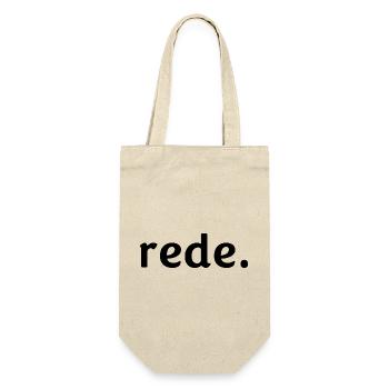 rede. - Geschenkbeutel für Flaschen - Natur - Vorne