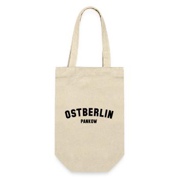 PANKOW - Geschenkbeutel für Flaschen - Natur - Vorne