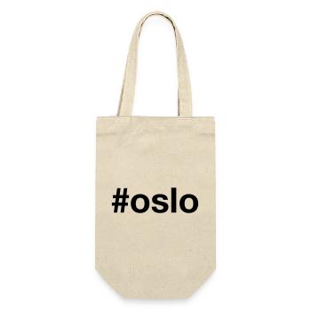 OSLO Hashtag - Norwegen - Norway - Norge - Gift Bag for Bottles - nature - Front