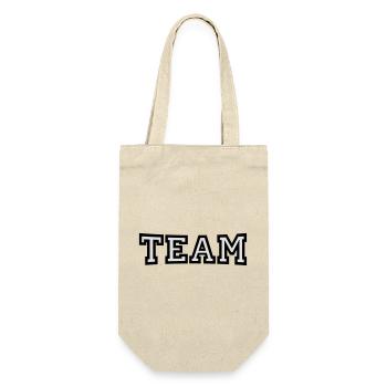 team - Gift Bag for Bottles - nature - Front