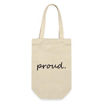 proud - Sac à bouteille - nature - Devant