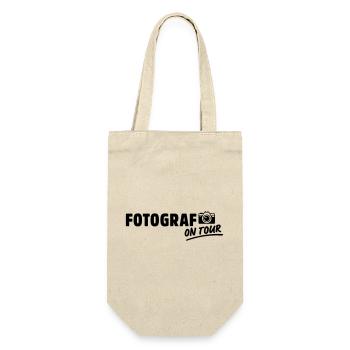 fotograf on tour - Geschenkbeutel für Flaschen - Natur - Vorne